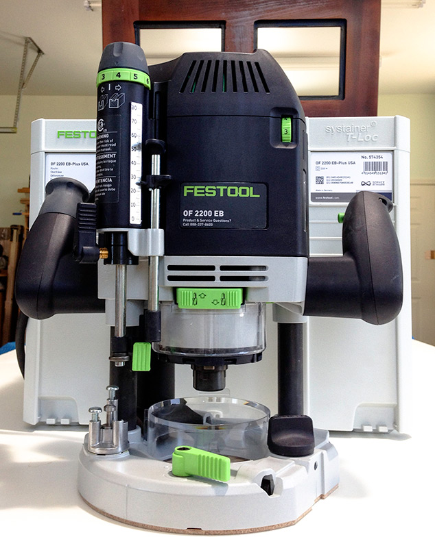 Wood Working By Design Festools Festool OF 2200 Router