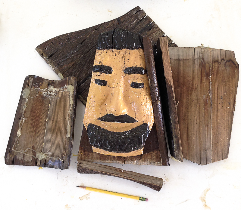 st.francis' broken head
