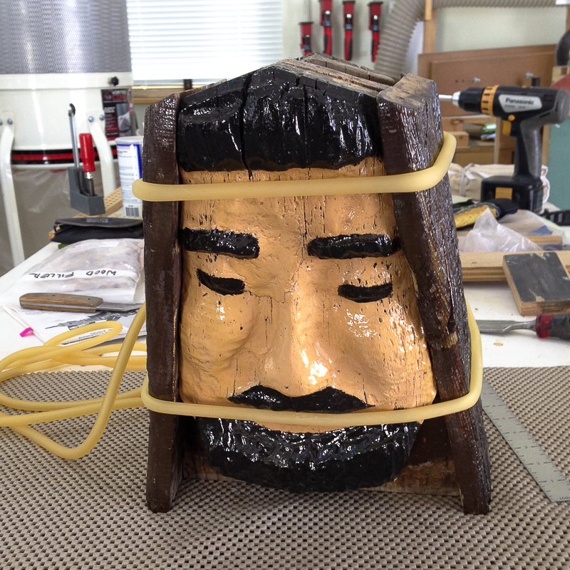 st.francis' broken head